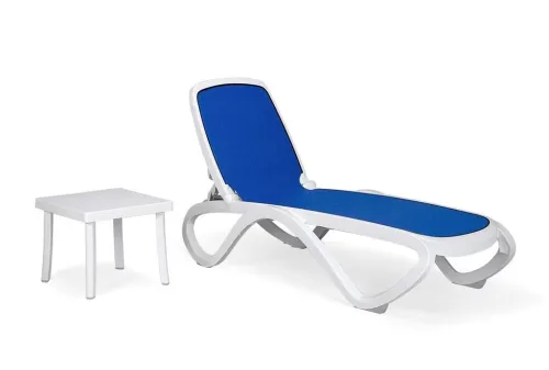 Chaises  Longues De plage En plastique De Luxe Modernes, TRANSAT SEYCHELLE