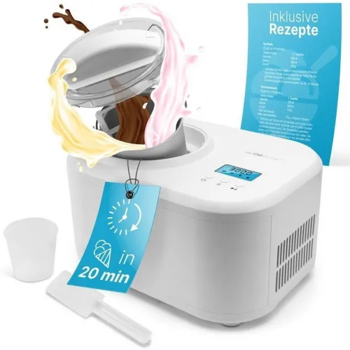 Sorbetière Et Yaourtière Électrique 1Liter Clatronic