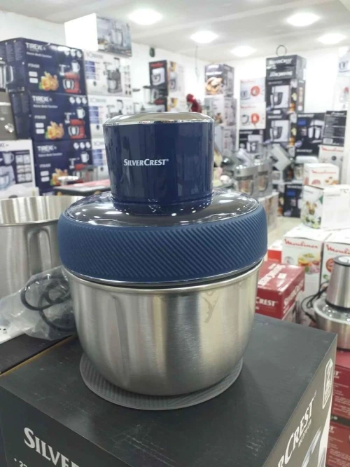 Mini Hachoir Avec 3 Bols En Inox, Silver Crest
