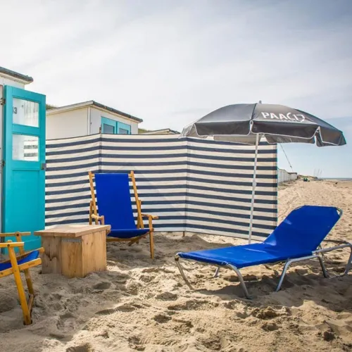 Paravent Et Rideau En Bois Poteaux Pour La Plage, Le Camping, La Caravane, Les Vacances