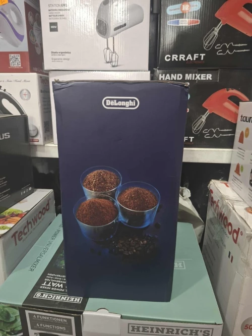 Moulin A Café Noir Electrique, Broyeur Pour Grains De Café Avec Réservoir D'une Capacité De 120G
