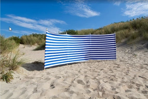Paravent Et Rideau En Bois Poteaux Pour La Plage, Le Camping, La Caravane, Les Vacances