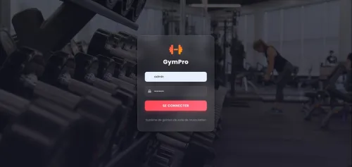 Logiciel des salles de Musculation & Fitness