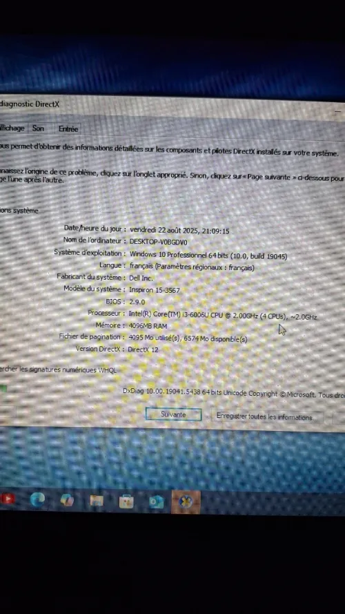 Dell i3 inspiron 15-3567