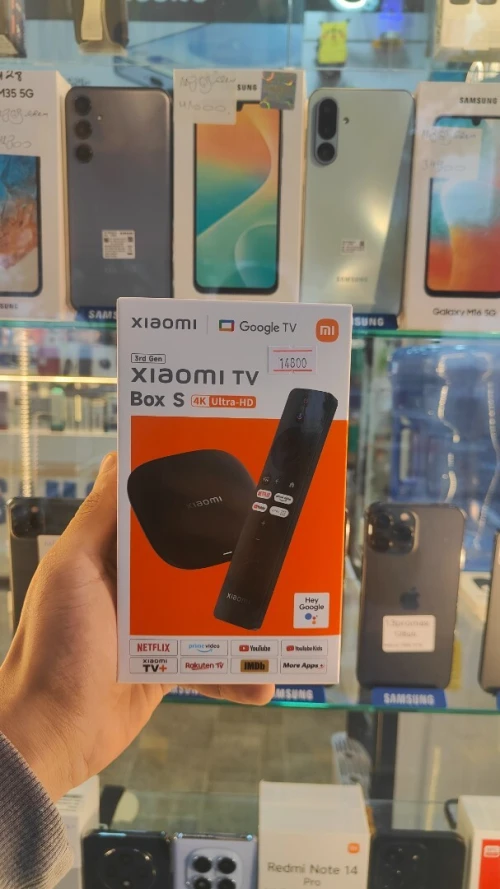 Mi box s Tv 3 gen 4K Mi Tv box s 3 gen 4K