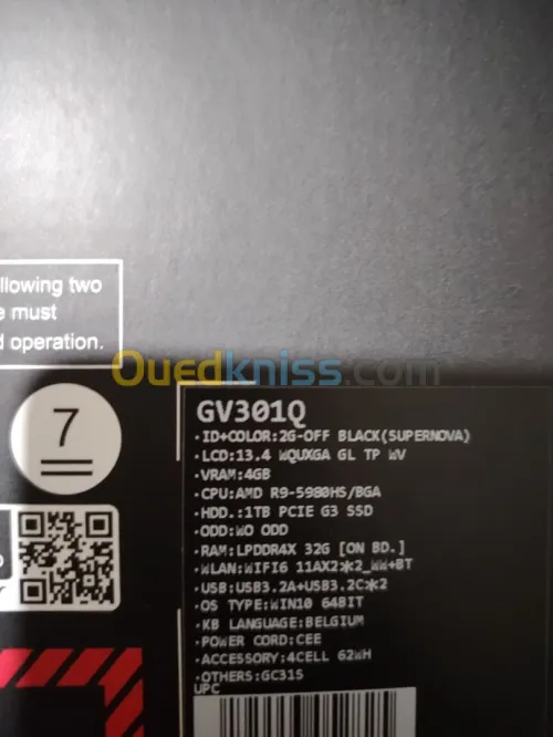 ASUS ROG FLOW X13 GV301Q +XG