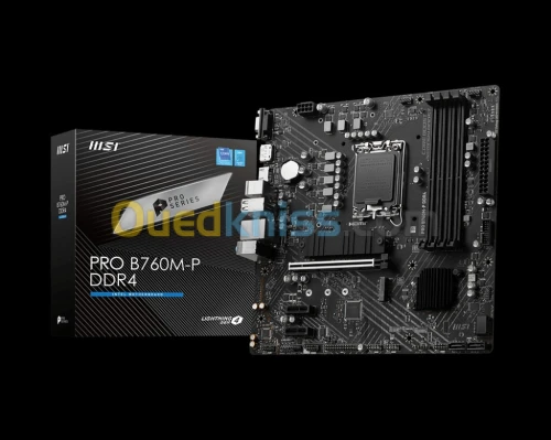 carte mère gaming MSI PRO B760M-P DDR4