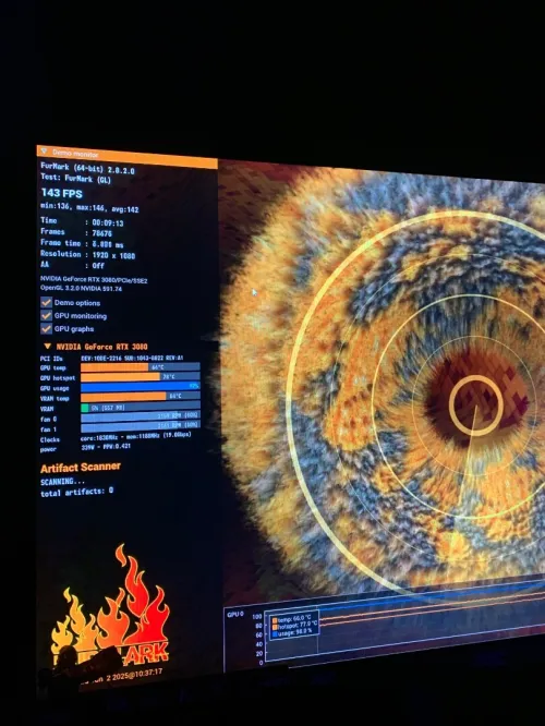 RTX 3080 10GB VRAM ASUS TUF