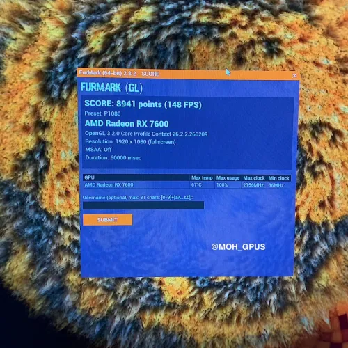 RX 7600 SAPPHIRE PULSE OC EDITION 8GB VRAM