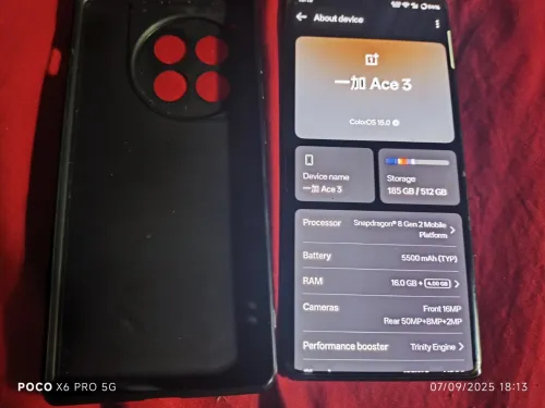 One plus 12r(ace 3) 