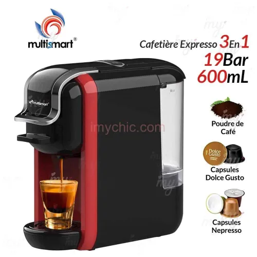 Cafetière Multifonction 3En1  Multismart MS-CF2026