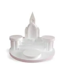   فو كايك بوليستران & ديكور حلويات الأفراح faux cake Polystyrène & décoration piece monté