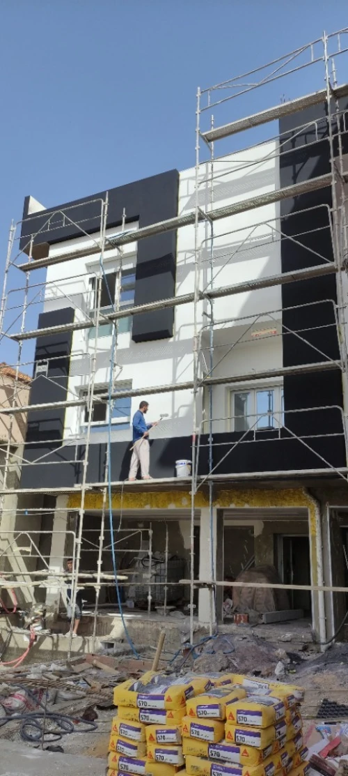 Monocouche façade 