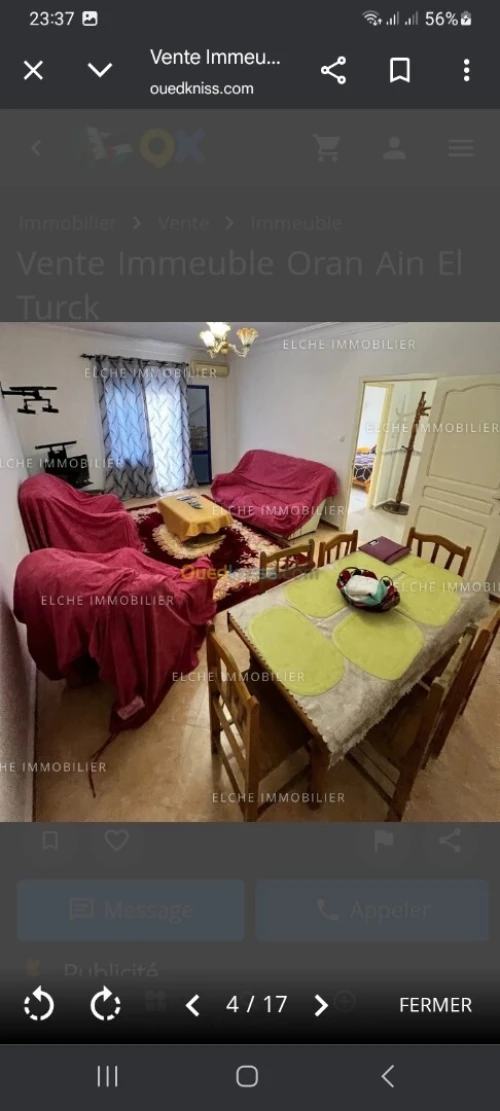 Vente Immeuble Oran Ain el turck