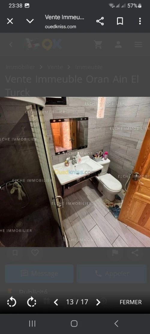 Vente Immeuble Oran Ain el turck