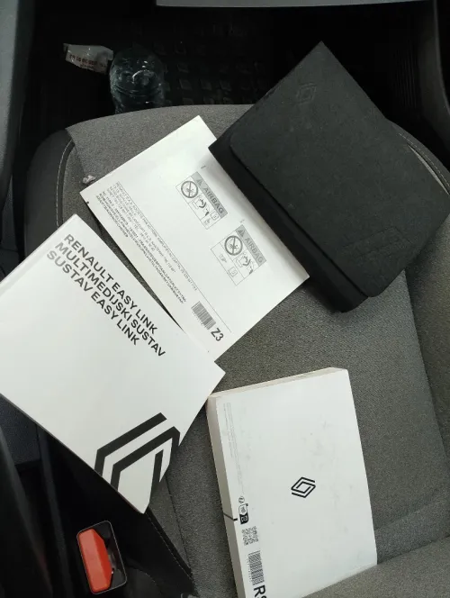 Renault Clio 5  2024 Évolution  carte grise Safia code QR