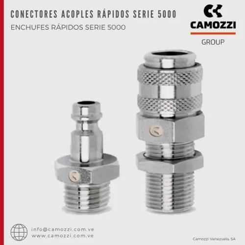 Distributeur- pneumatique -Vérin pneumatique-Raccord et électrovanne-vanne Filtre Régulateur camozzi