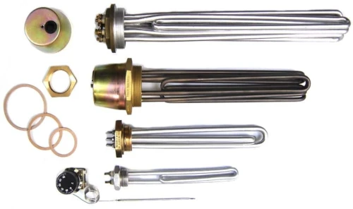 Résistance industrielle : Thermoplongeur Ailettes Colliers Cartouches Céramique Thermocouple, Sonde