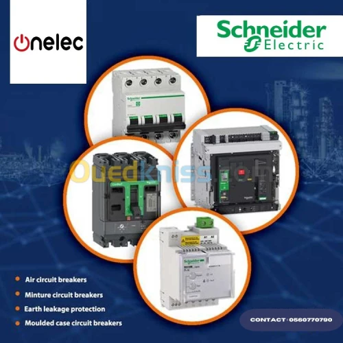 Schneider - variateur - disjoncteur - contacteur - relais - Démarreur Progressive - automate SIEMENS