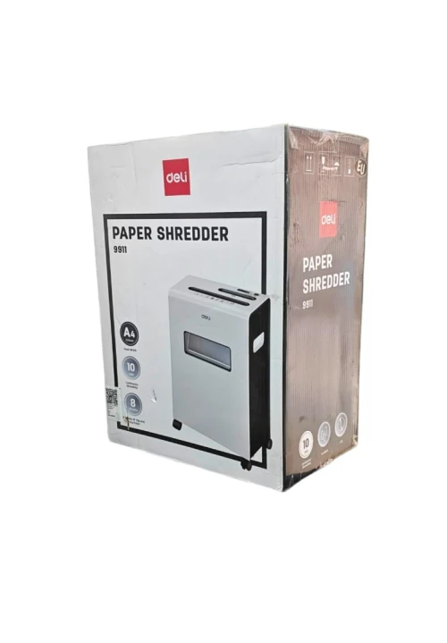 Destructeur papier & cd deli E9911