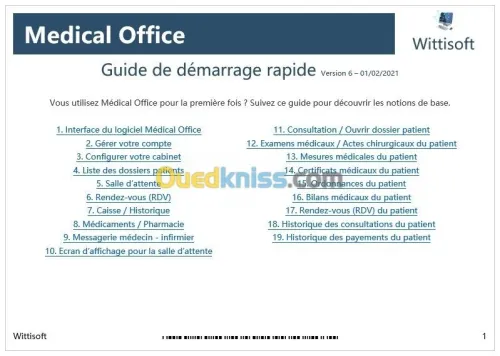 Gestion Cabinet Médical