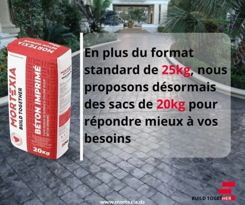 Matériau de construction Mortexia