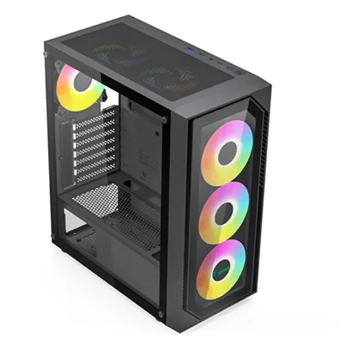 XANDER VELOX II TG 4FANS ARGB BLACK 