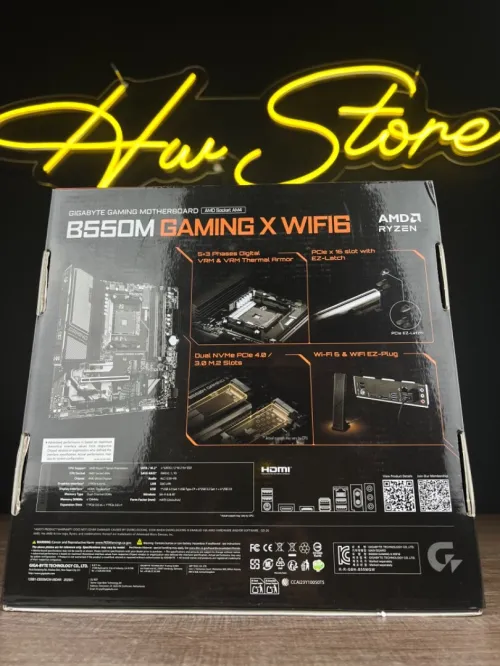 GIGABYTE B550M GAMING X WIFI 6