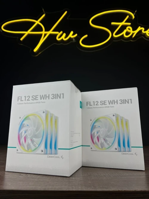 DEEPCOOL FL12 SE WH 3 IN 1 ARGB