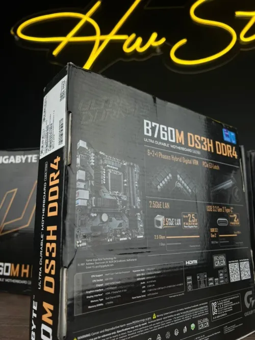 GIGABYTE B760M-DS3H DDR4