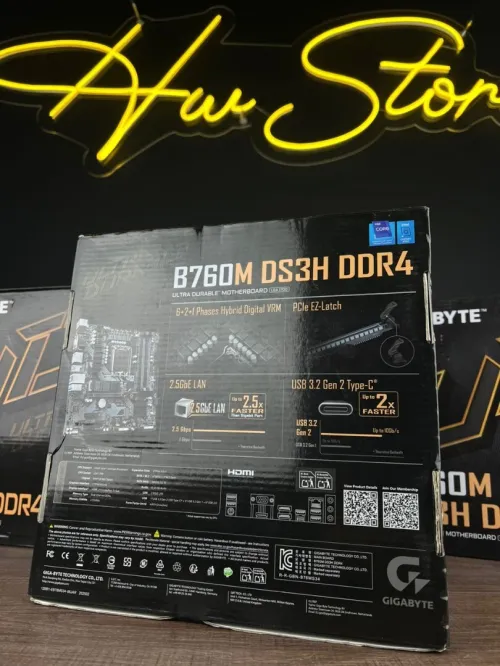 GIGABYTE B760M-DS3H DDR4