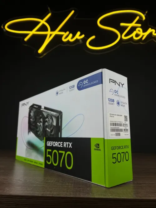 PNY GeForce RTX 5070 Triple Fan GPU 12GB OC GDDR7