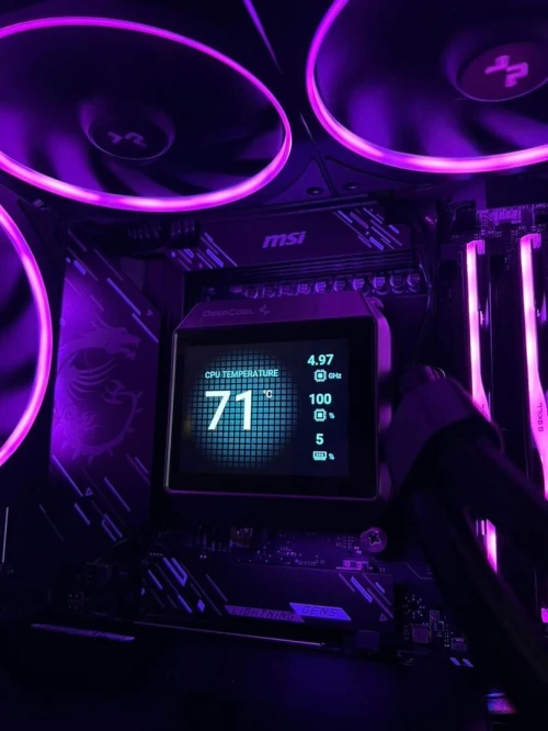 DEEPCOOL MYSTIQUE 240 ARGB LCD DISPLAY