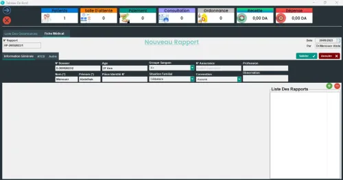 Logiciel de Gestion Cabinet Medical Endocrinologie
