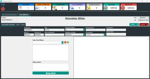 Logiciel de Gestion Cabinet Medical Ophtalmologue