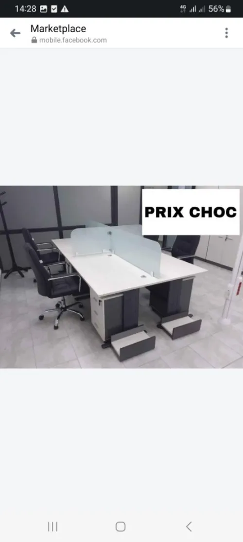 Station De Travail 2/3/4/6 Postes 