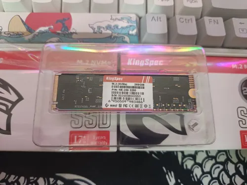 SSD m.2 256GB Kingspec Nvme 