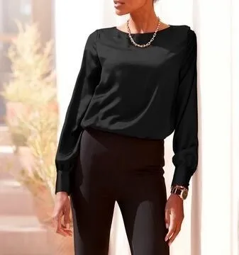 chemise satin femme élégante Kaba d Allemagne 