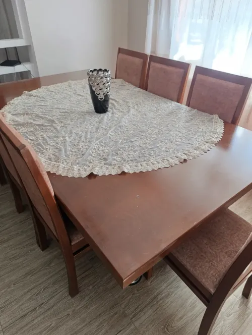 Table a manger convertible billard 