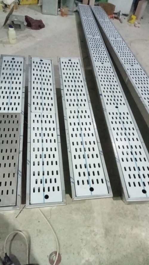 Caniveau en inox alimentaire réf 304 et 316 