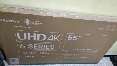 hisense tv 55 inch uhd 4k 6 series Neuf jamais utilisé