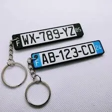 بورتكلي لوحة الترقيم السيارات Porte Cle Plaque Immatriculation