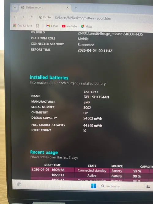 Dell lattitude 5550