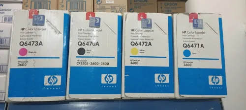 JEU DE TONER HP LASERJET CPOUR IMP CP 3505-3600-3800