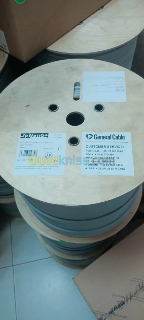 F/UTP CAT6 4PR LSZH JET LAN6+GENERAL CABLE