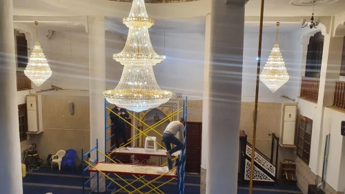 Lustres mosque جامع مسجد ثريا
