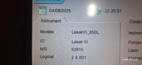 Compteur de particule  lasair