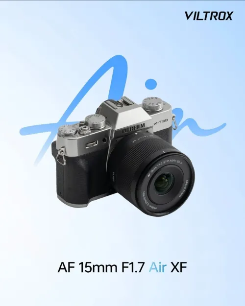 VILTROX AF 15mm F1.7 (Sony/Fuji) Objectif Camer