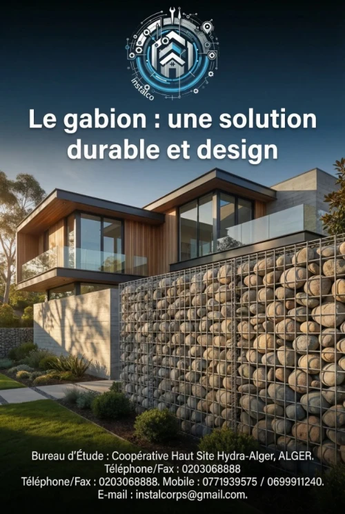 Le gabion, l'innovation durable