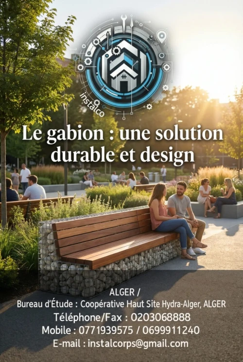 Le gabion, l'innovation durable